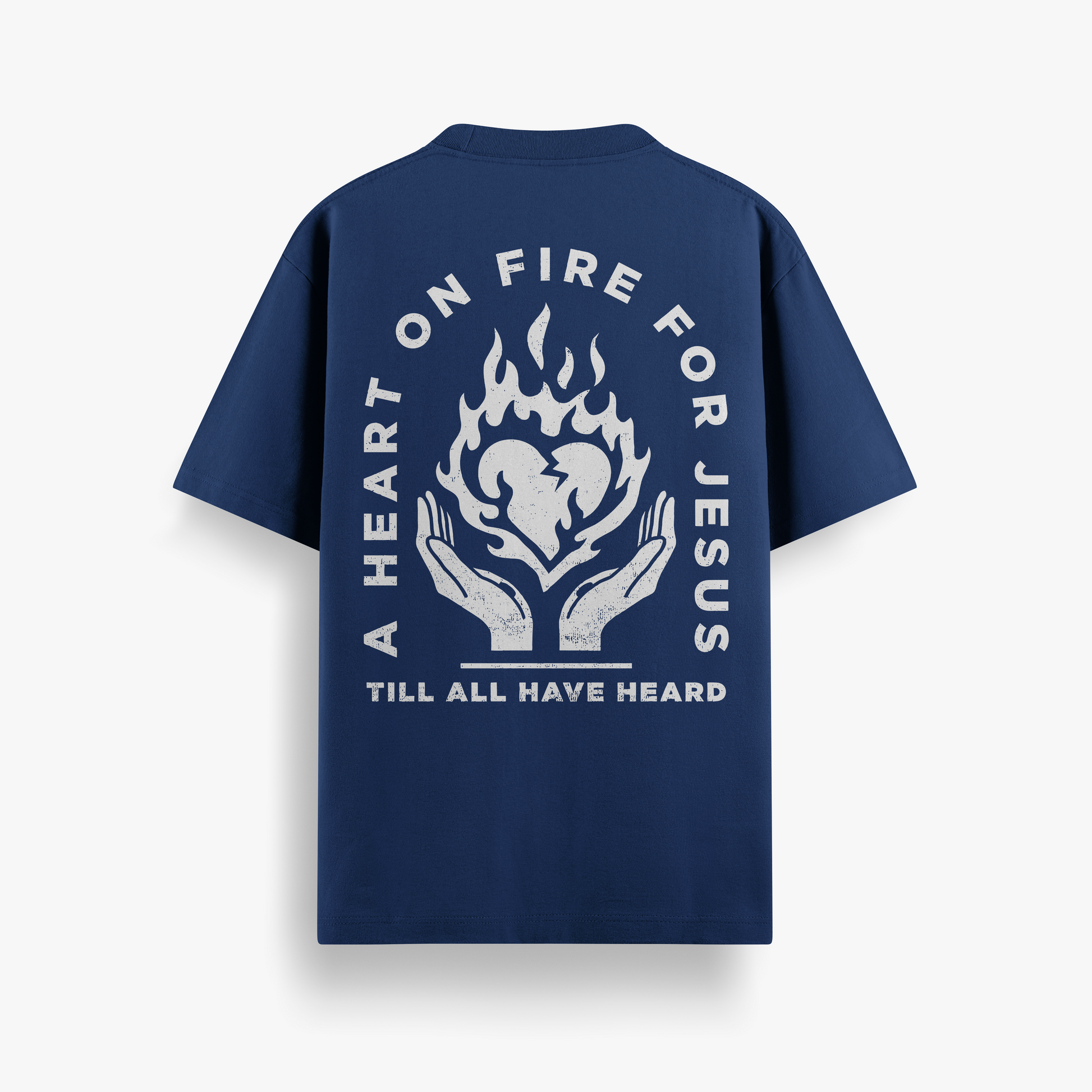 Camiseta Oversized A Heart On Fire For