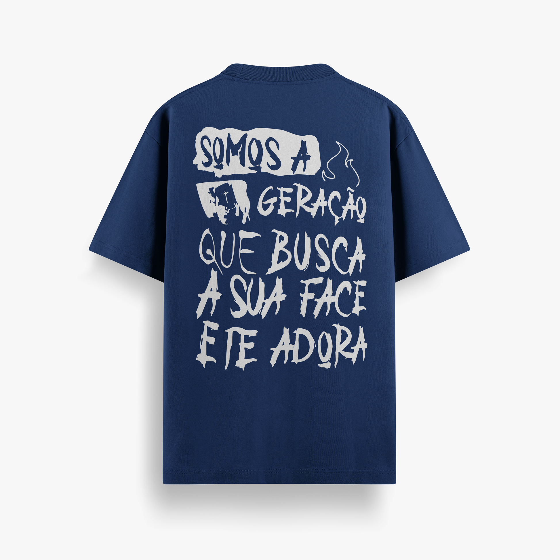 Camiseta Oversized Como a Geração Que Busca