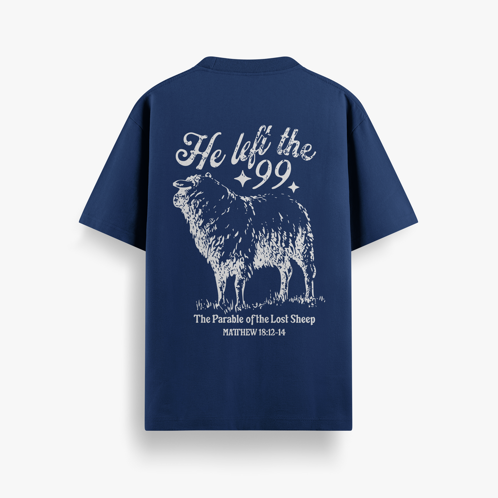 Camiseta Oversized He Left The 99