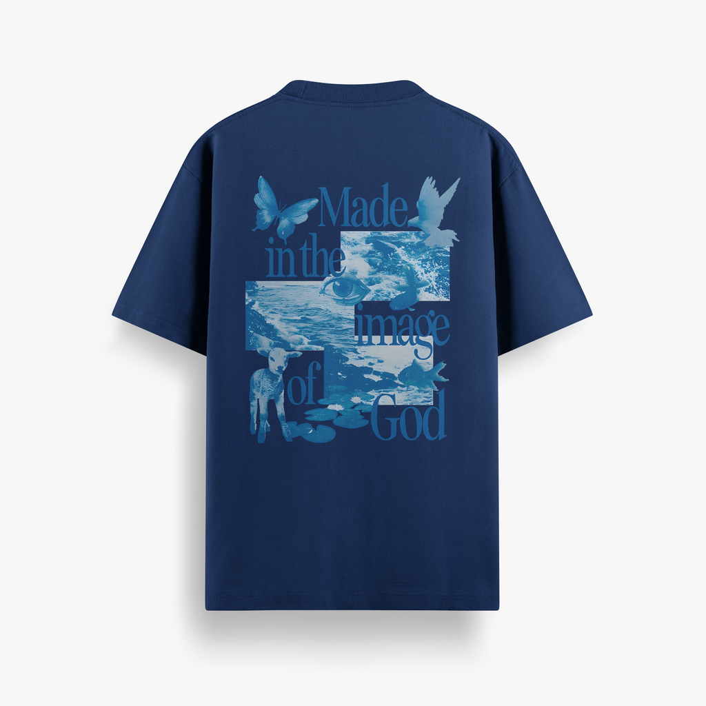 Camiseta Oversized Made In The Image Of God