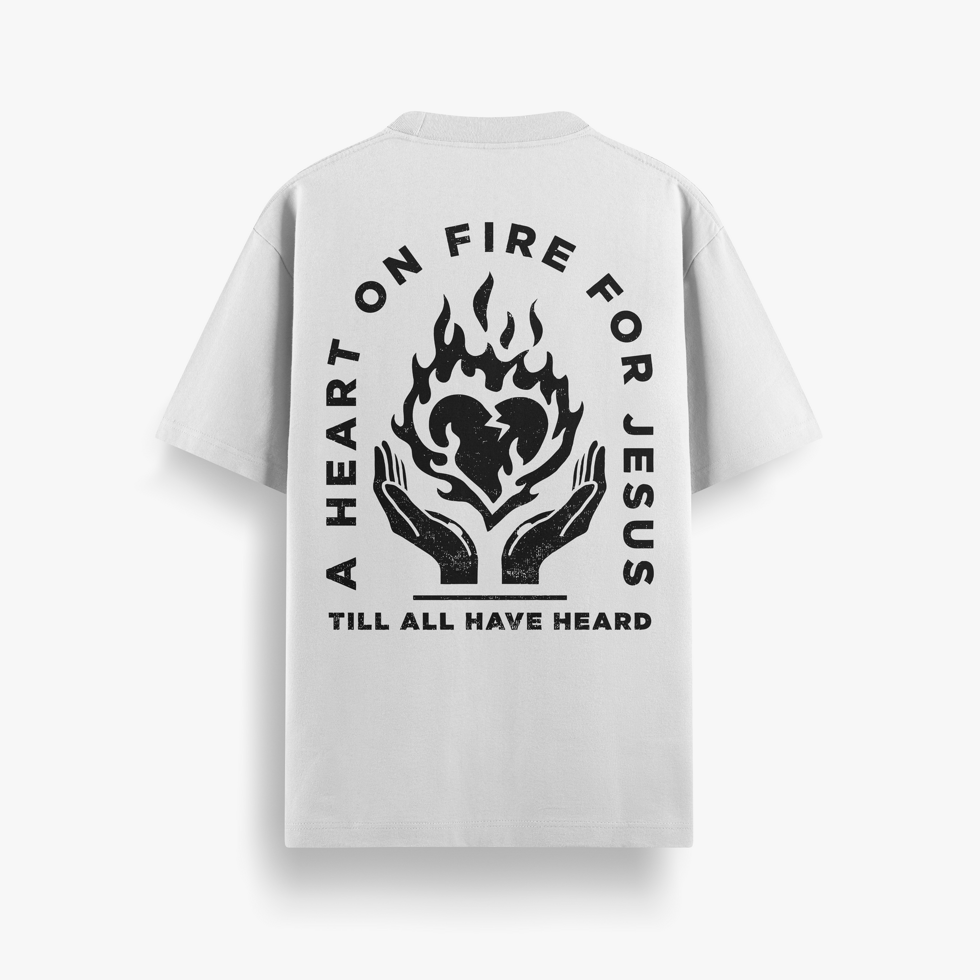 Camiseta Oversized A Heart On Fire For