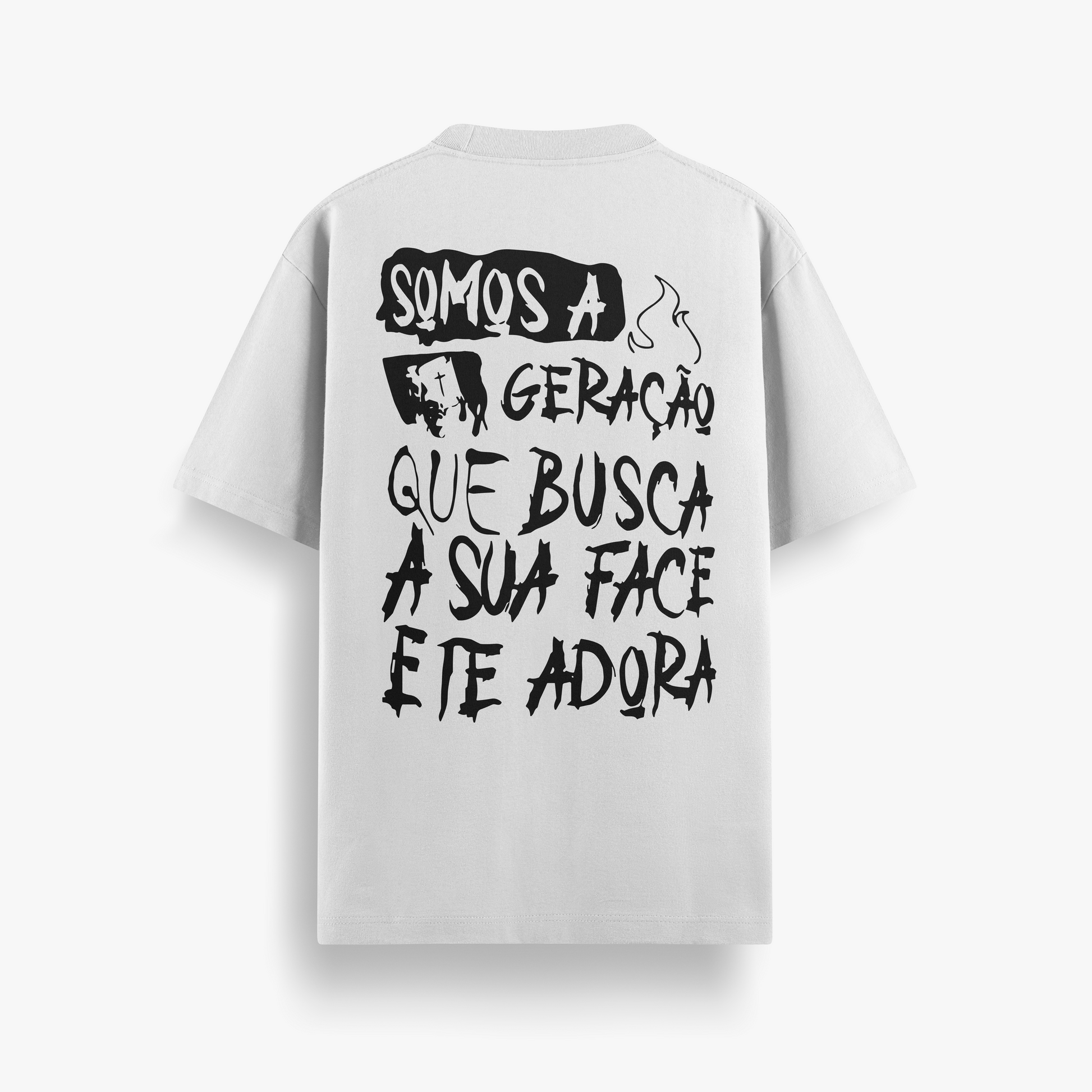 Camiseta Oversized Como a Geração Que Busca