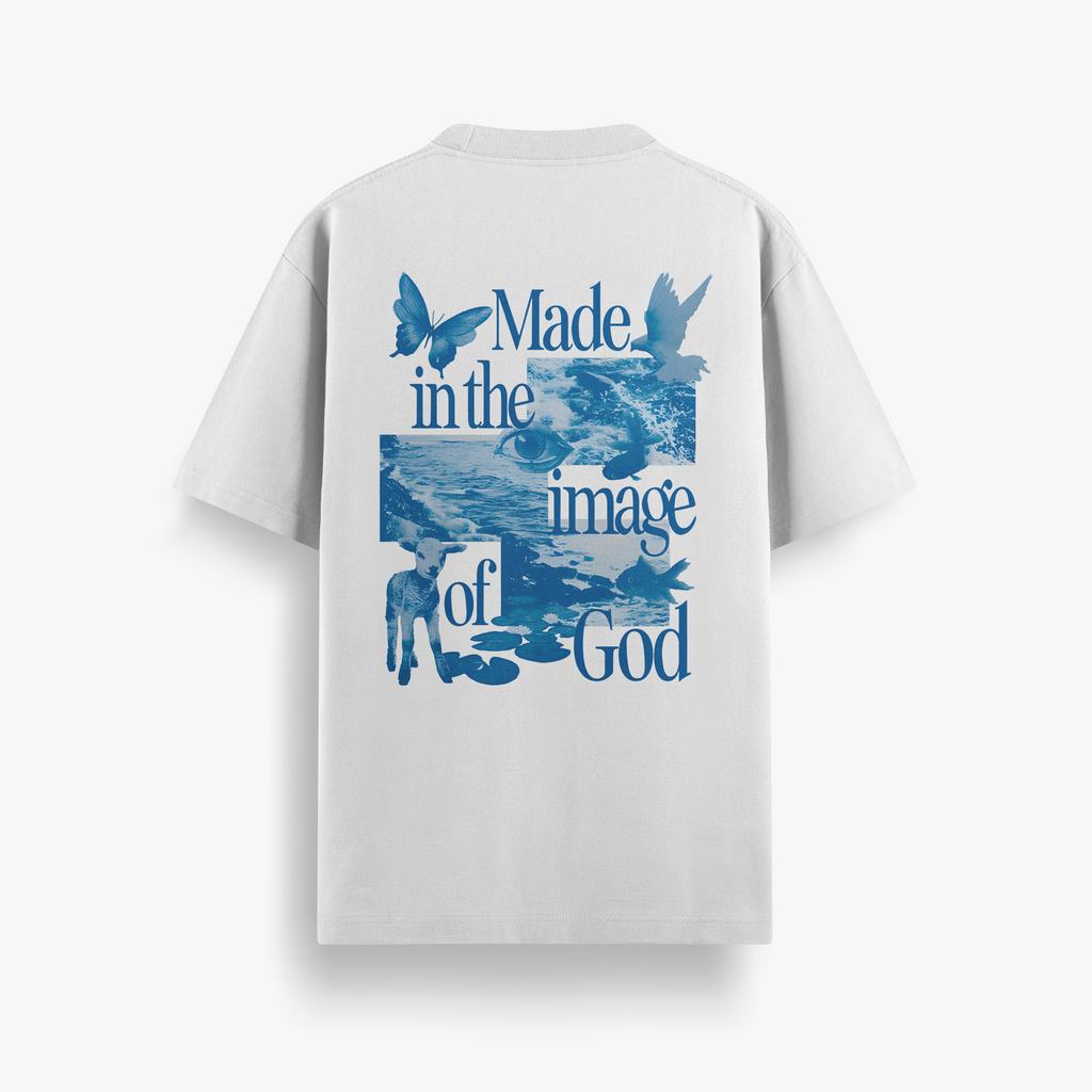 Camiseta Oversized Made In The Image Of God
