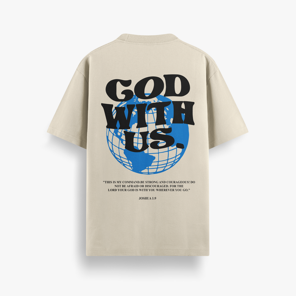 Camiseta Oversized God With Us