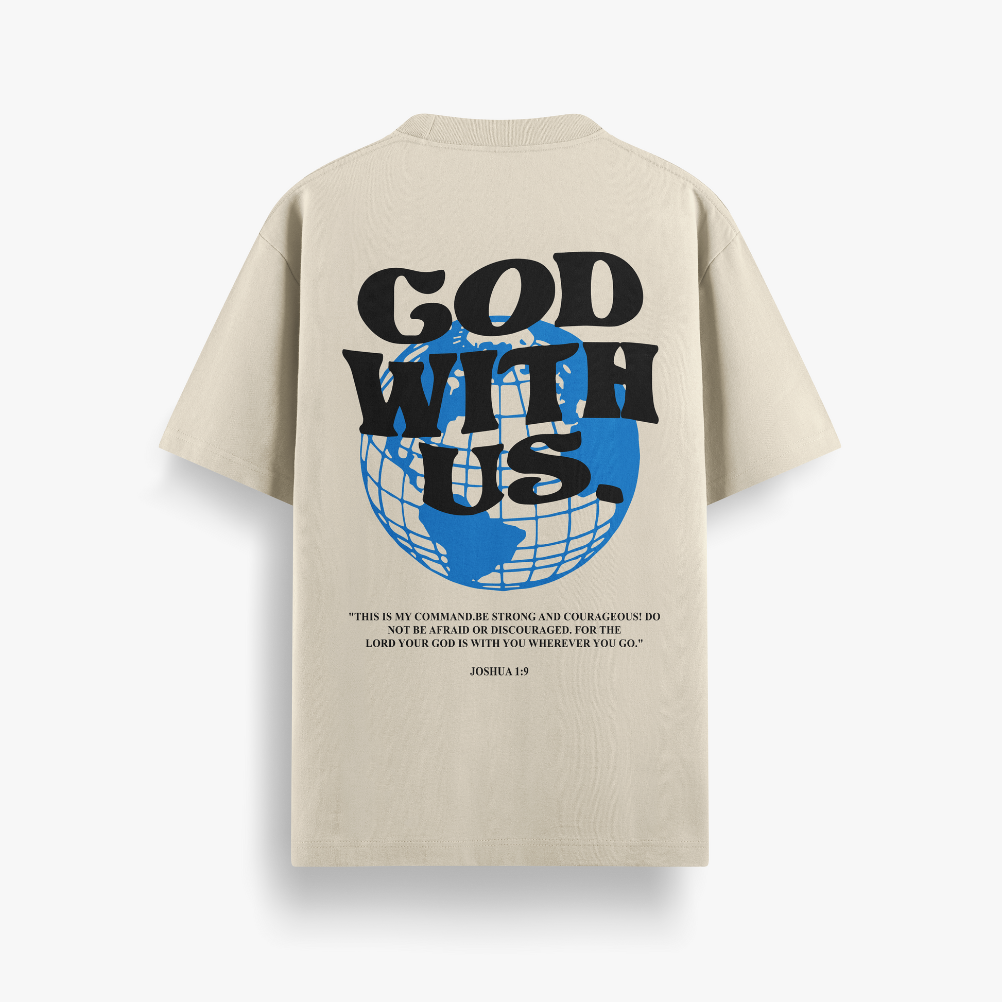 Camiseta Oversized God With Us