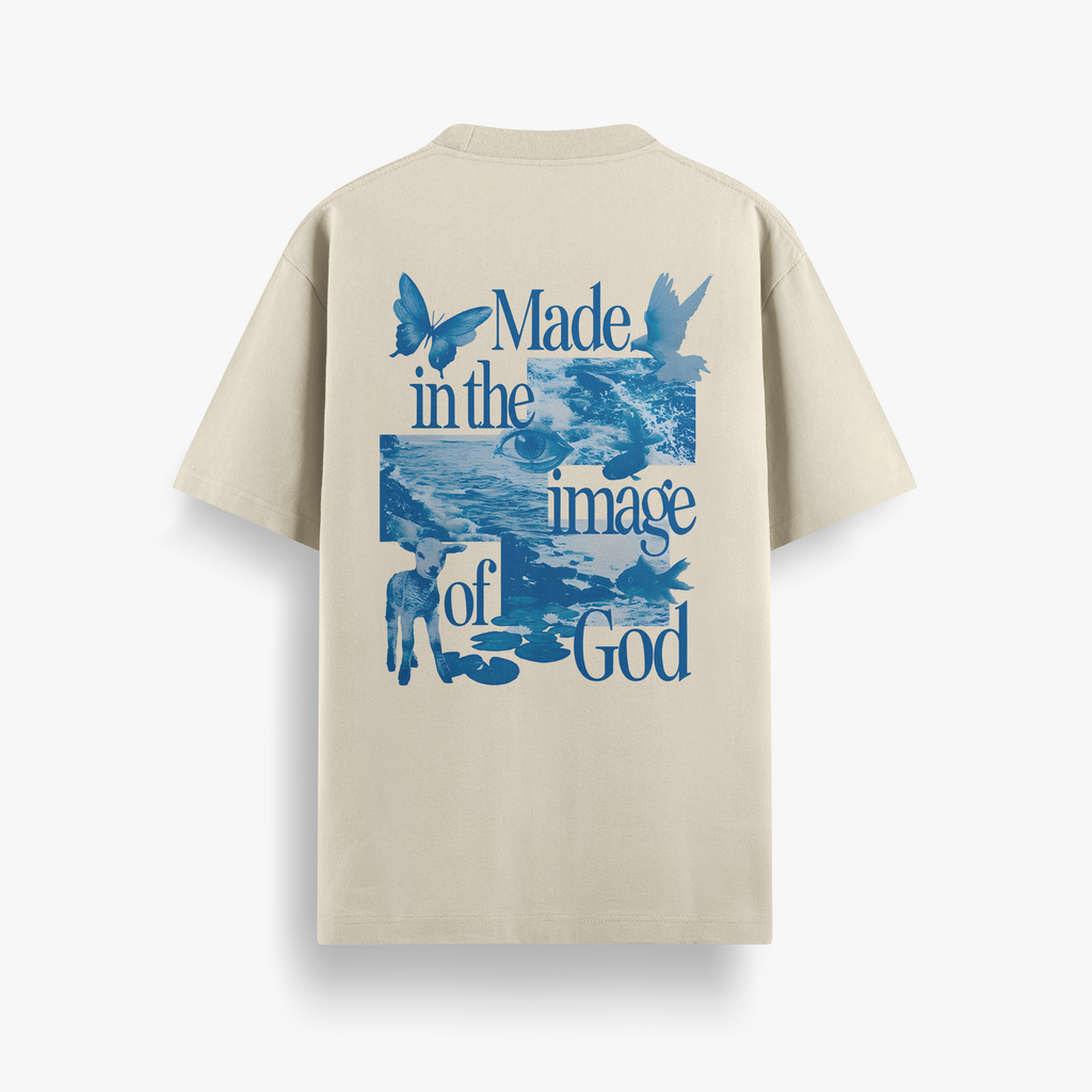 Camiseta Oversized Made In The Image Of God