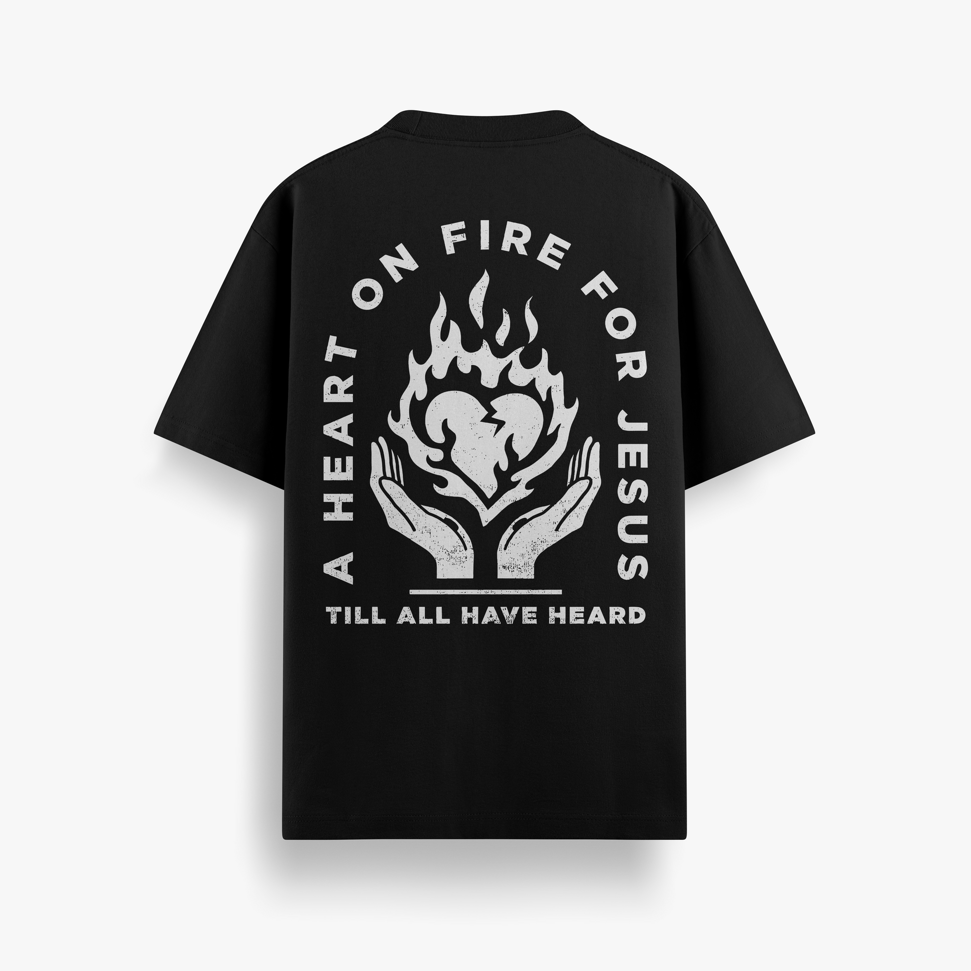 Camiseta Oversized A Heart On Fire For