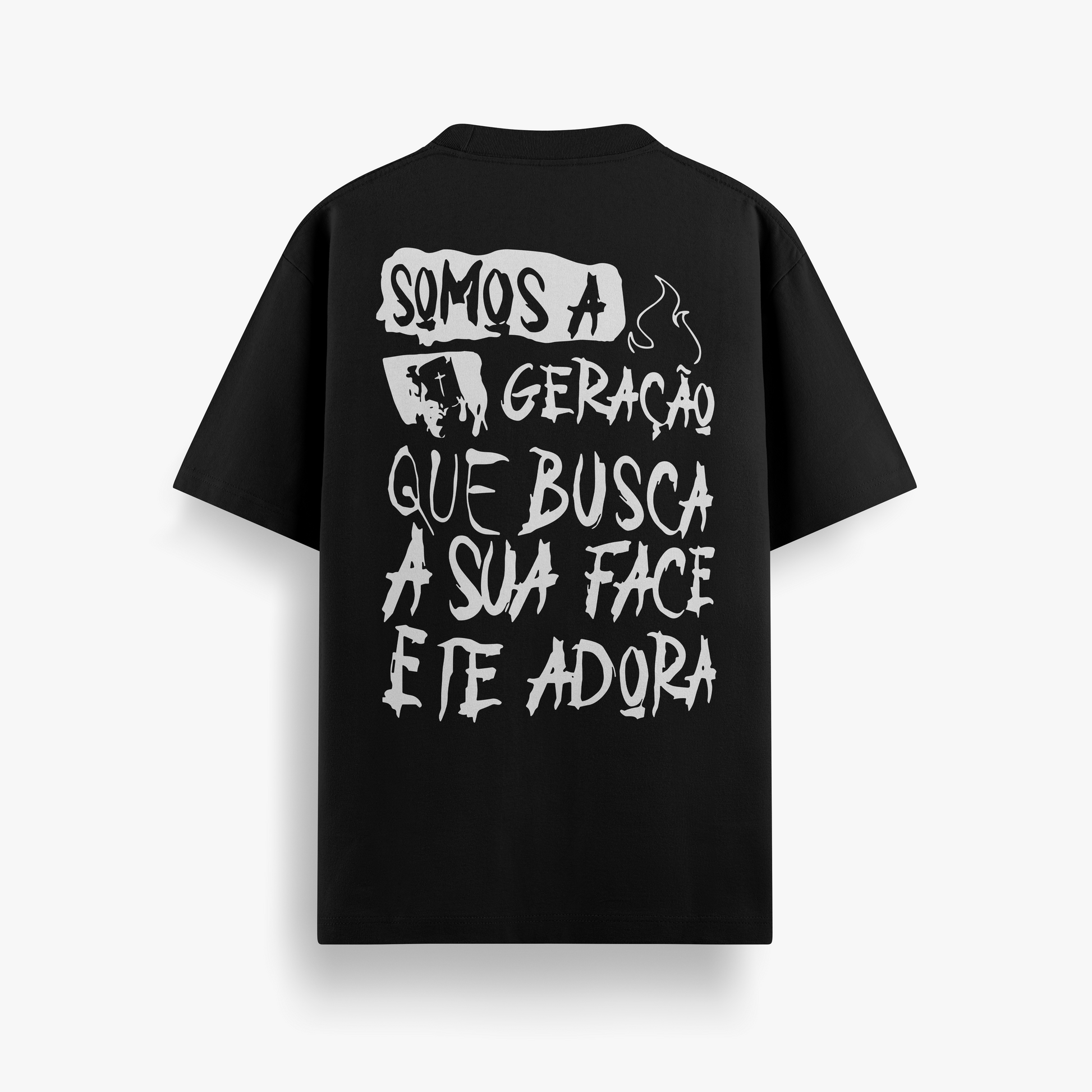 Camiseta Oversized Como a Geração Que Busca