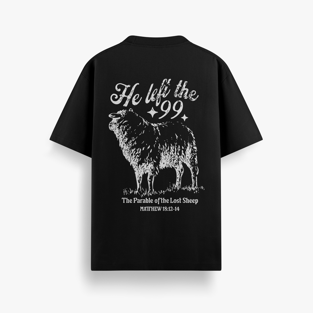 Camiseta Oversized He Left The 99