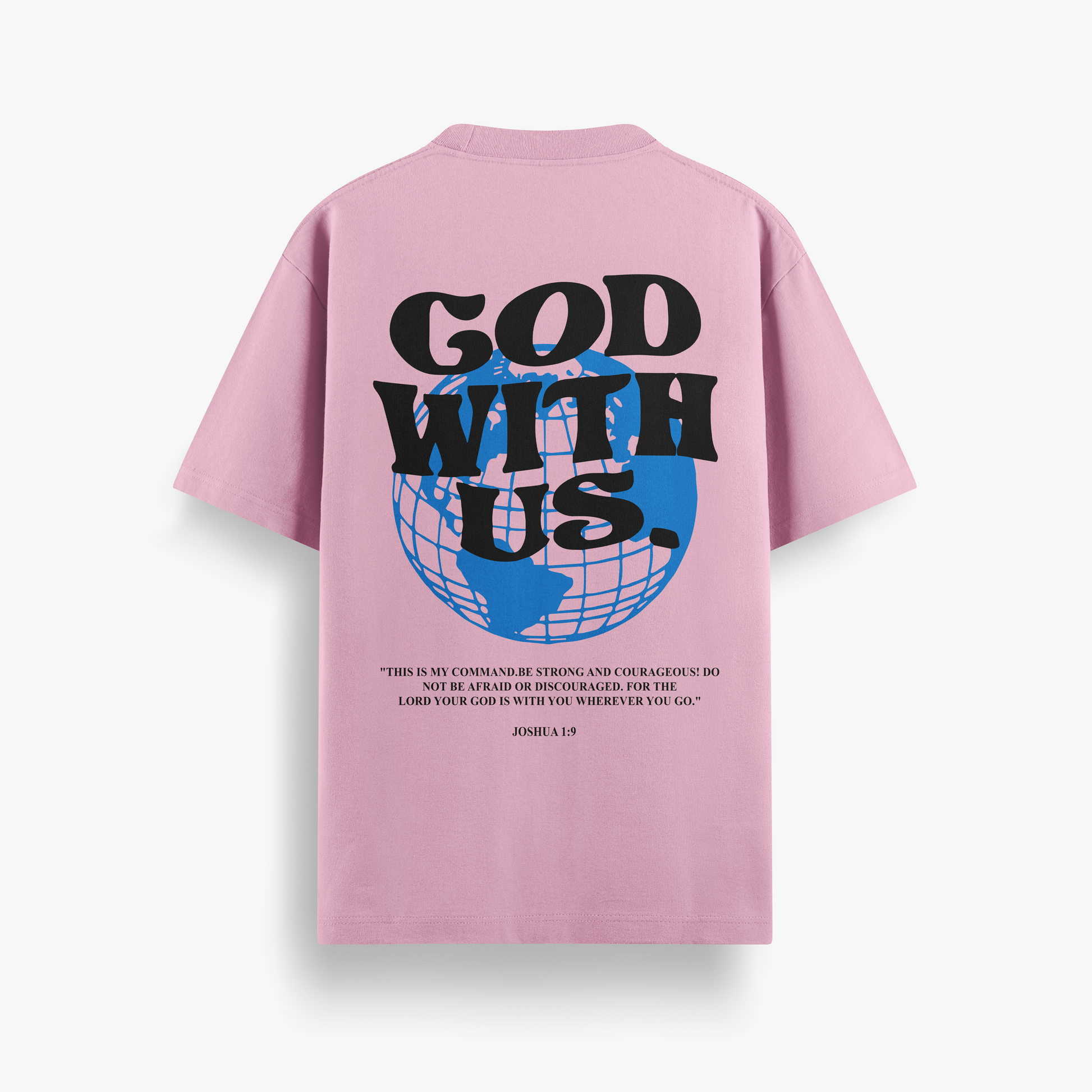 Camiseta Oversized God With Us