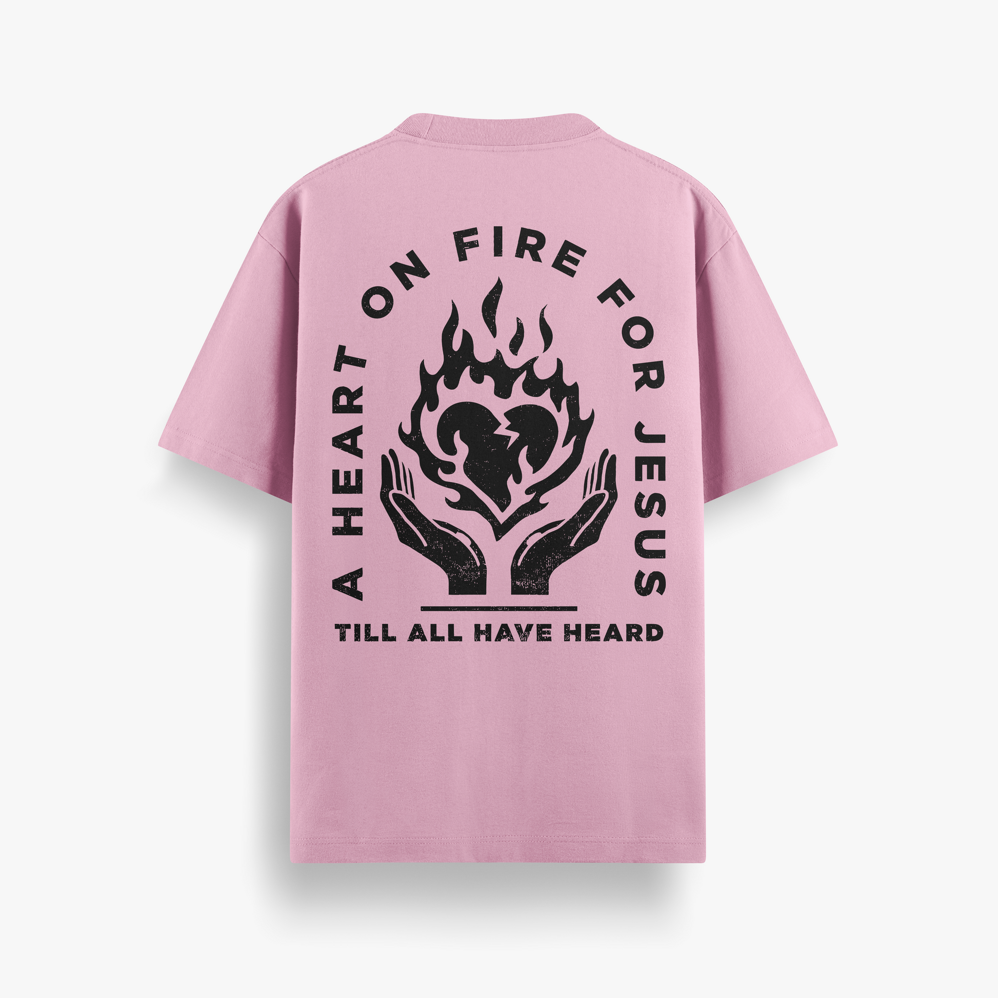 Camiseta Oversized A Heart On Fire For