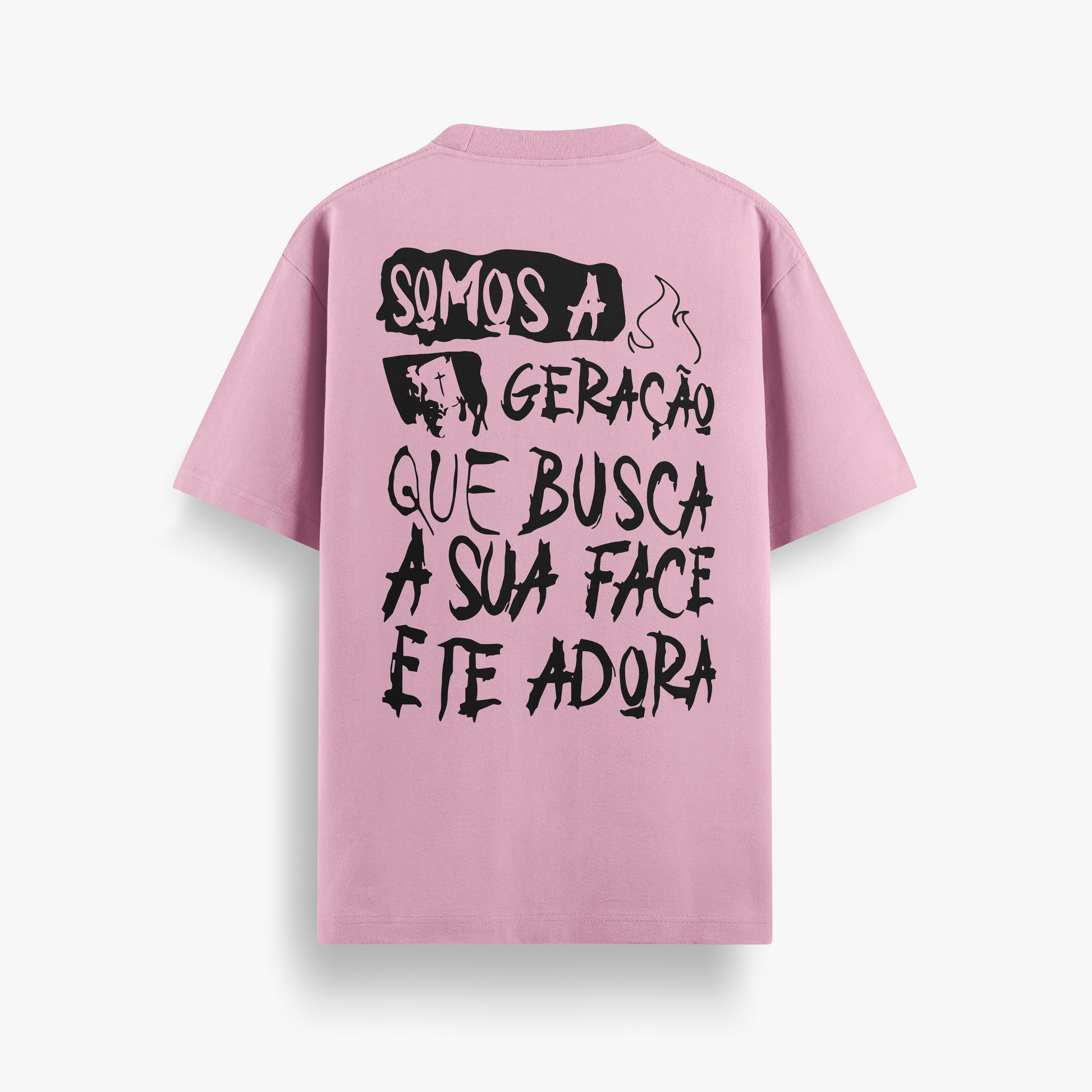 Camiseta Oversized Como a Geração Que Busca
