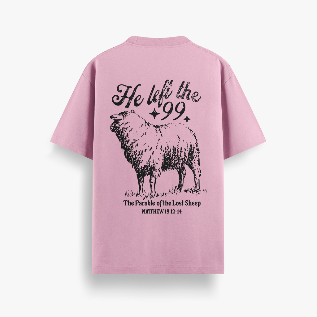 Camiseta Oversized He Left The 99