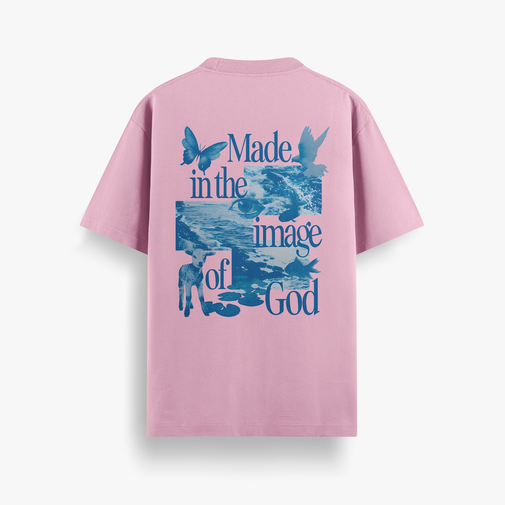 Camiseta Oversized Made In The Image Of God