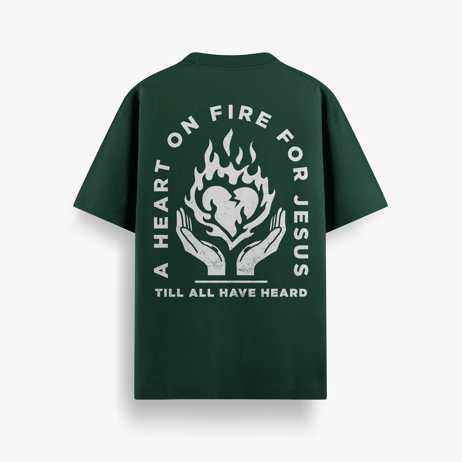 Camiseta Oversized A Heart On Fire For