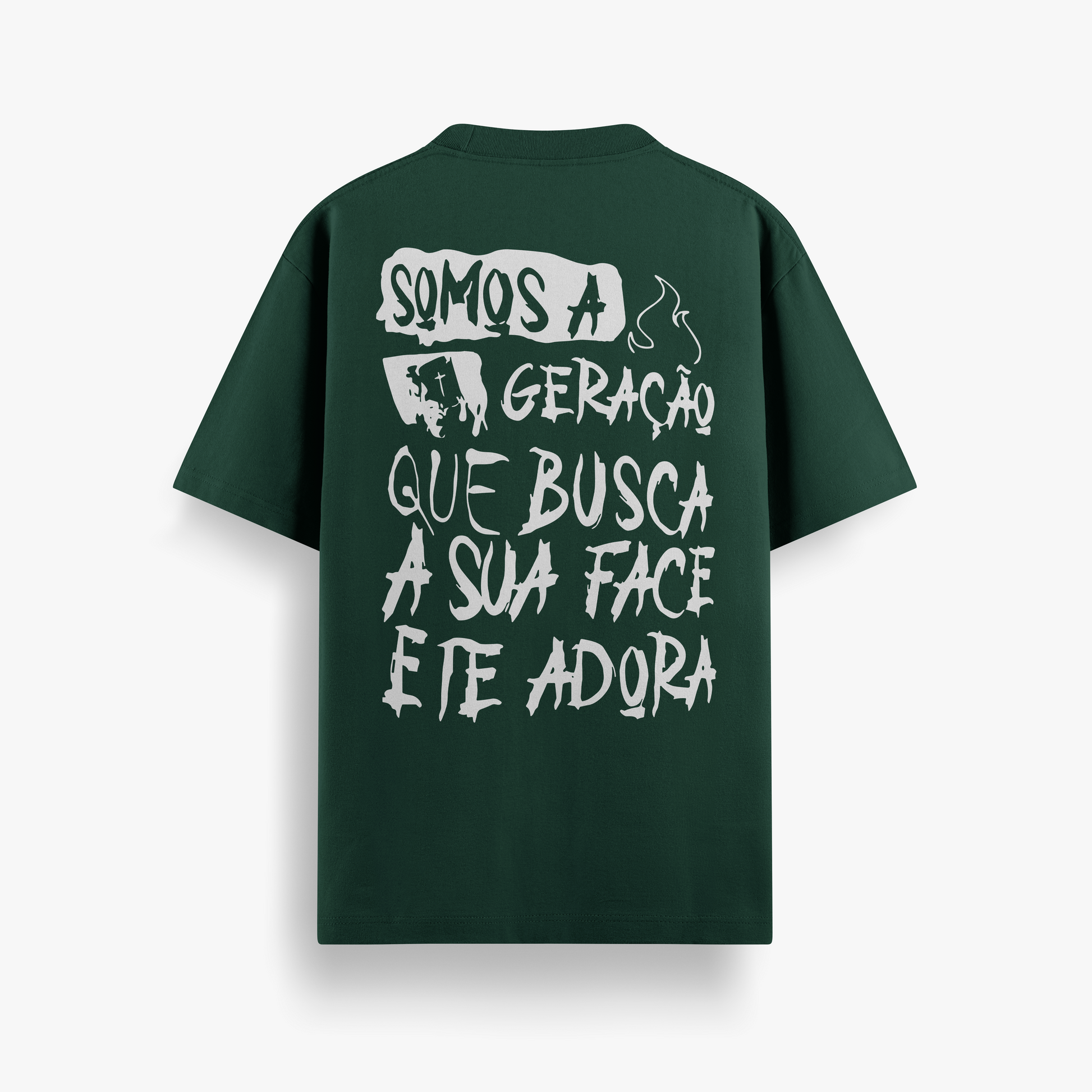 Camiseta Oversized Como a Geração Que Busca