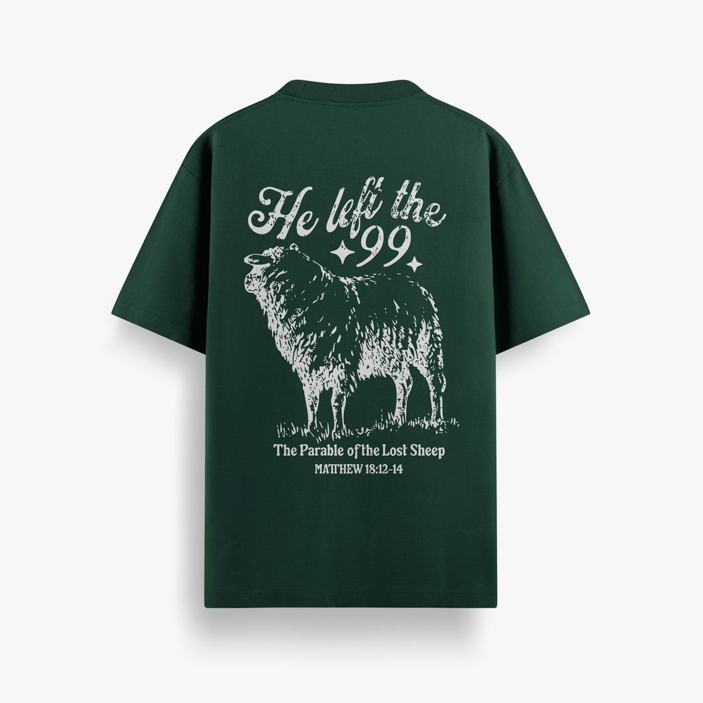 Camiseta Oversized He Left The 99