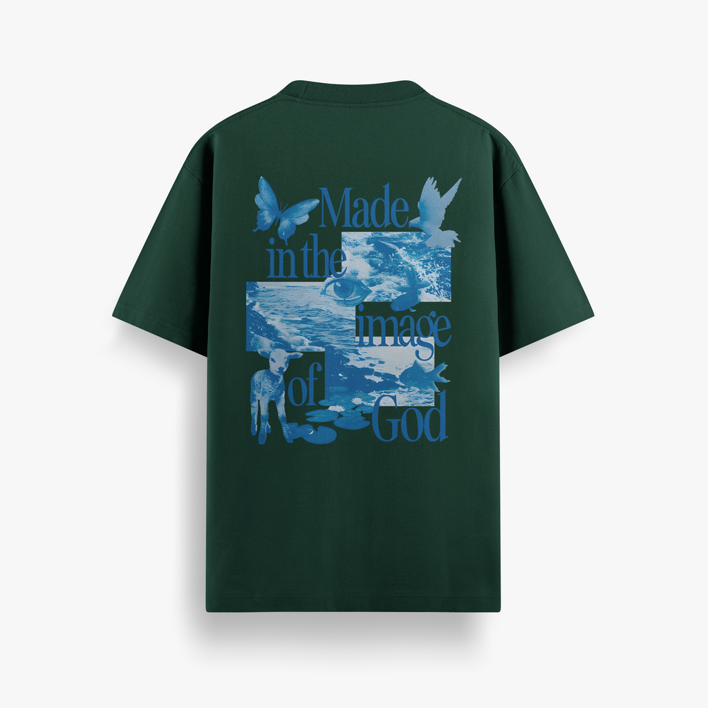 Camiseta Oversized Made In The Image Of God